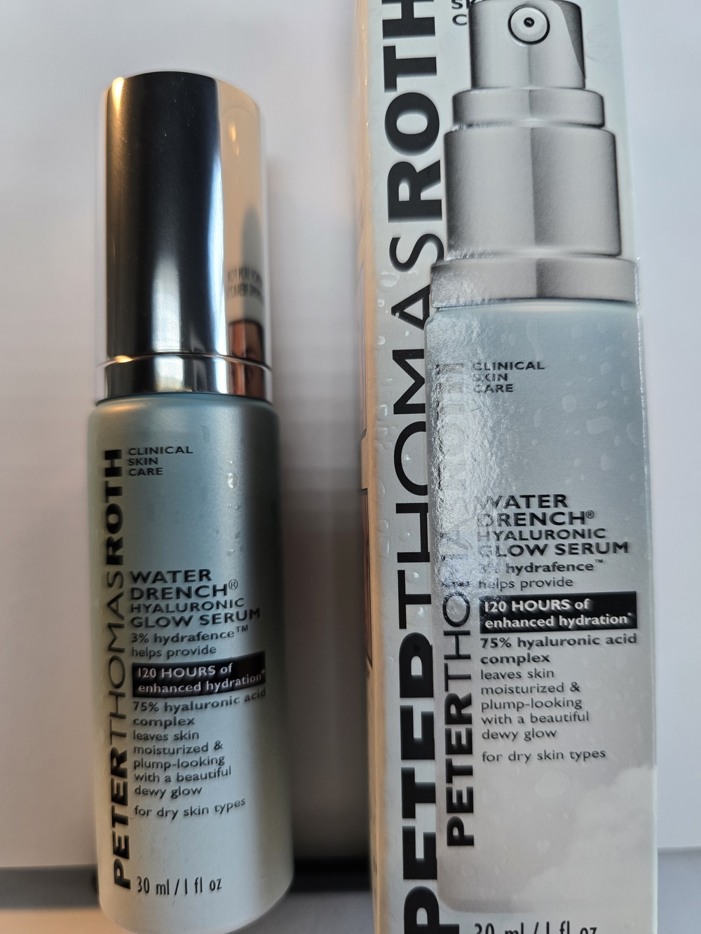 Peter Thomas Roth Water Drench Hyaluronic Glow Serum - Silver/Light Blue 1 fl.oz